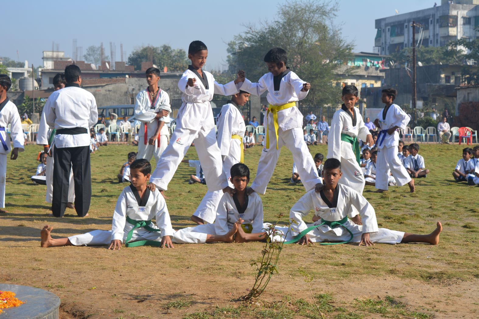 Karate classes at AIPS